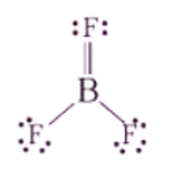 Theo độ âm điện, boron trifluoride là hợp chất ion