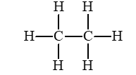 Viết công thức cấu tạo đầy đủ và công thức khung phân tử của các chất sau CH3CH3