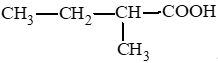 Viết công thức cấu tạo, gọi tên thay thế của các carboxylic acid có cùng công thức C5H10O2