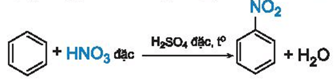 Nghiên cứu phản ứng nitro hoá benzene Phản ứng nitro hoá benzene được thực hiện như sau