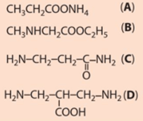 Trong các hợp chất sau hợp chất nào là amino acid?