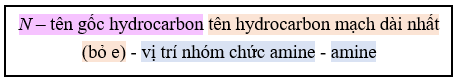 Lý thuyết Hóa học 12 Bài 5: Amine | Cánh diều