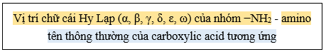 Lý thuyết Hóa học 12 Bài 6: Amino acid | Cánh diều