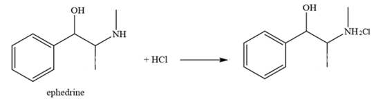 Ephedrine được sử dụng với hàm lượng nhất định trong các loại thuốc điều trị cảm và dị ứng