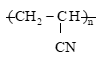 Tơ nitron được điều chế từ acrylonitrile (CH2=CH-CN). Cho  biết công thức của tơ nitron