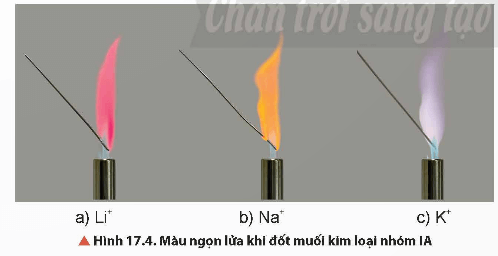 Lý thuyết Hóa học 12 Bài 17: Nguyên tố nhóm IA | Chân trời sáng tạo