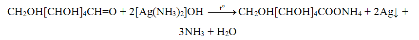 Tính chất aldehyde của glucose 