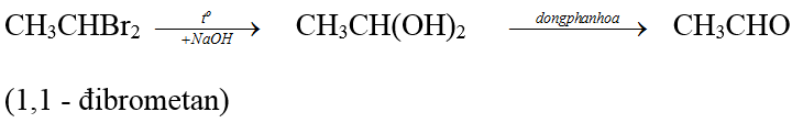 125 câu trắc nghiệm Dẫn xuất Halogen, Ancol, Phenol có lời giải chi tiết (cơ bản - phần 3)