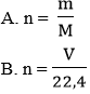 Công thức, cách tính số mol khi biết khối lượng và ngược lại cực hay, chi tiết | Hóa học lớp 8