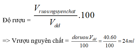 Trắc nghiệm Hóa học 9 Bài 44 (có đáp án): Rượu etylic (phần 2)