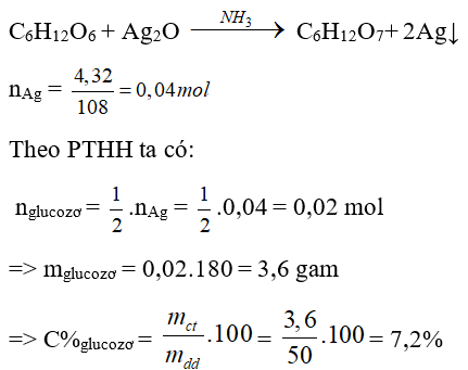 Trắc nghiệm Hóa 9 Trắc nghiệm Hóa học 9 Bài 50 (có đáp án): Glucozơ (phần 2)