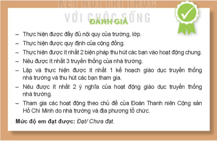 Chia sẻ kết quả thực hiện kế hoạch