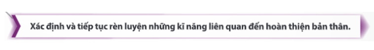 HĐTN 11 Chân trời sáng tạo Chủ đề 1: Phấn đấu hoàn thiện bản thân | Giải Hoạt động trải nghiệm 11