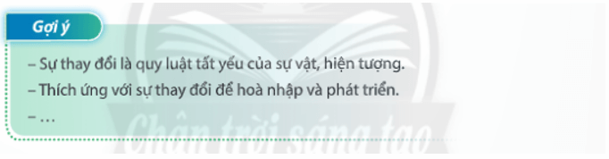 HĐTN 11 Chân trời sáng tạo Chủ đề 2: Tự tin và thích ứng với sự thay đổi | Giải Hoạt động trải nghiệm 11