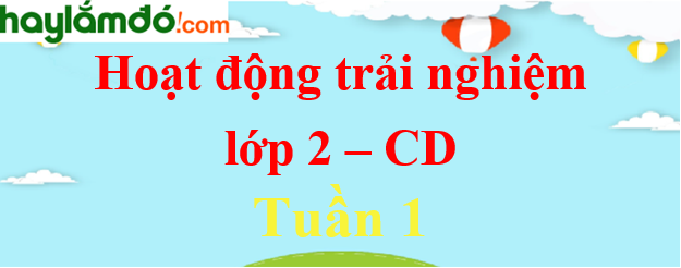 Hoạt động trải nghiệm lớp 2 Tuần 1 trang 6 - Cánh diều