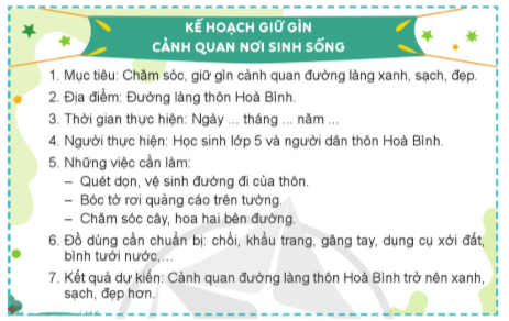 Hoạt động trải nghiệm lớp 5 Tuần 15 (trang 47, 48) | Cánh diều