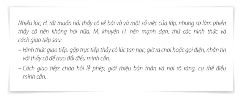 Nhiệm vụ 2 trang 25 Hoạt động trải nghiệm lớp 6