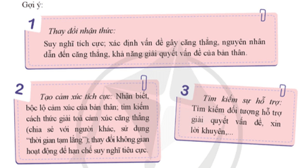 HĐTN 9 Ứng phó căng thẳng | Cánh diều | Giải Hoạt động trải nghiệm 9