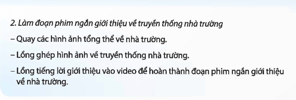 HĐTN 9 Chủ đề 3: Góp phần xây dựng văn hoá nhà trường | Chân trời sáng tạo | Giải Hoạt động trải nghiệm 9