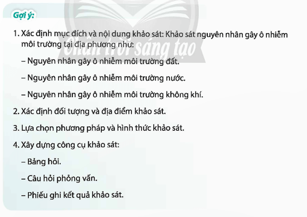 HĐTN 9 Chủ đề 7: Bảo vệ môi trường và quảng bá cảnh quan đất nước | Chân trời sáng tạo | Giải Hoạt động trải nghiệm 9