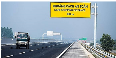 Các biển báo khoảng cách trên đường cao tốc dùng để làm gì? (ảnh 14)