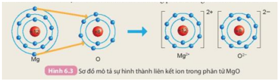 Hãy cho biết nguyên tử Mg đã nhường hay nhận bao nhiêu electron (ảnh 1)