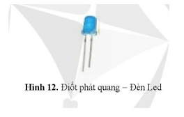 Ngoài đèn led xanh như ở hình 12 kể ra các điốt hay led khác mà em biết