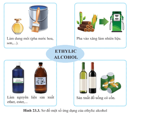 Lý thuyết KHTN 9 Bài 23: Ethylic alcohol | Cánh diều