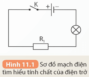 Thí nghiệm tìm hiểu tính chất của điện trở Chuẩn bị Nguồn điện một chiều 12 V