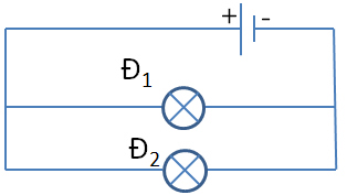 Có hai bóng đèn một số dây nối nguồn điện Mắc các đèn như thế nào vào hai cực