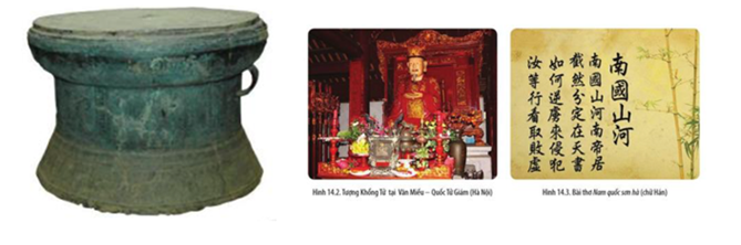 Đọc thông tin, tư liệu và quan sát các hình từ 14.1 đến 14.3 hãy phân tích cơ sở hình thành nền văn minh Đại Việt