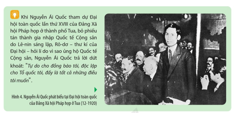 Khai thác thông tin tư liệu và các hình trong mục 1 Nêu nội dung cơ bản của con đường cứu nước