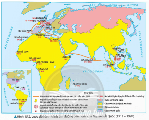 Lý thuyết Lịch Sử 12 Bài 15: Hồ Chí Minh - Anh hùng Giải phóng dân tộc | Chân trời sáng tạo