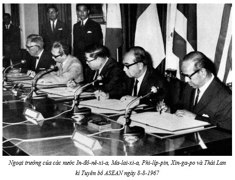 Lý thuyết Lịch Sử 12 Bài 4: Sự ra đời và phát triển của Hiệp hội các quốc gia Đông Nam Á (ASEAN) | Chân trời sáng tạo