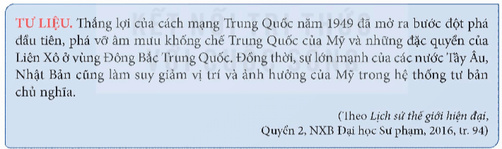 Khai thác thông tin và tư liệu trong mục hãy trình bày những nét chính về quá trình