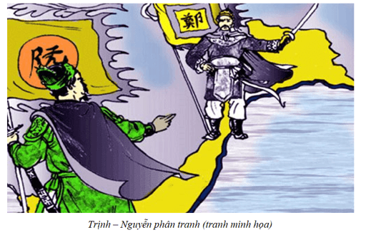 Lý thuyết Lịch Sử 8 Cánh diều Bài 4: Xung đột Nam - Bắc triều, Trịnh - Nguyễn