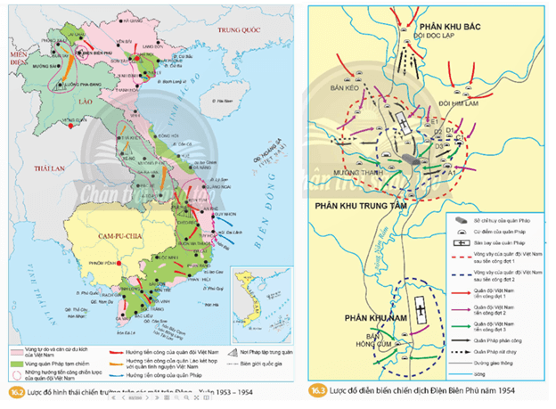 Dựa vào lược đồ 16.2, 16.3 và thông tin trong bài, hãy mô tả chiến thắng của quân dân Việt Nam trong cuộc Tiến công chiến lược Đông-Xuân