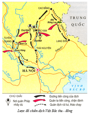 Lý thuyết Lịch Sử 9 Bài 15: Những năm đầu Việt Nam kháng chiến chống thực dân Pháp xâm lược (1946 – 1950) | Chân trời sáng tạo