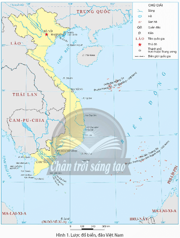 Lịch Sử và Địa Lí lớp 5 Bài 3: Biển, đảo Việt Nam - Chân trời sáng tạo