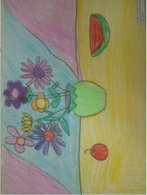Mĩ thuật lớp 8 Bài 8: Lọ hoa và quả