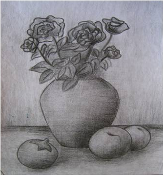 Mỹ thuật lớp 9 Bài 2: Lọ hoa và quả (Vẽ hình)