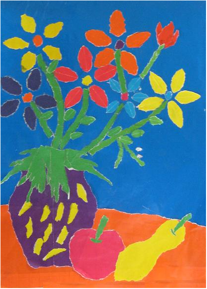 Mỹ thuật lớp 9 Bài 3: Lọ hoa và quả (Vẽ màu)