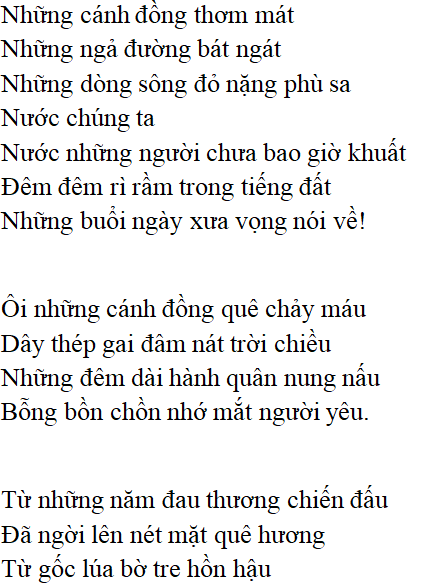 Bài thơ Đất nước (Nguyễn Đình Thi) - Ngữ văn lớp 12