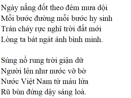 Bài thơ Đất nước (Nguyễn Đình Thi) - Ngữ văn lớp 12