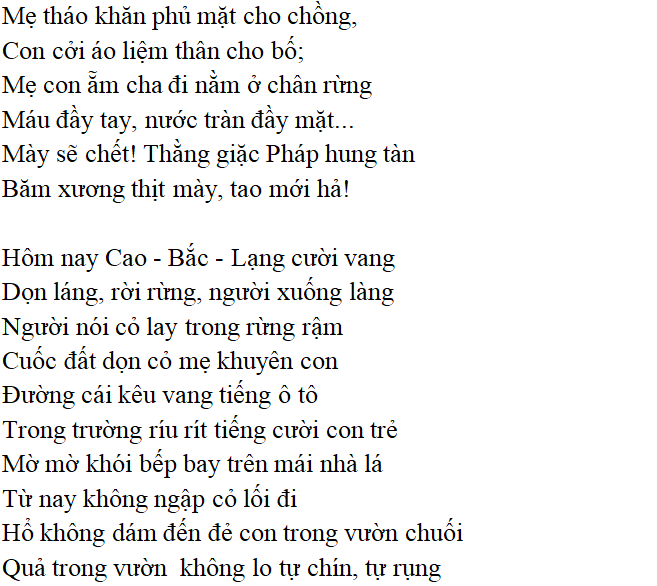 Bài thơ: Dọn về làng (Nông Quốc Chấn): nội dung, dàn ý phân tích, bố cục, tác giả