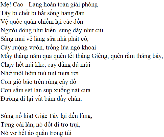 Bài thơ: Dọn về làng (Nông Quốc Chấn): nội dung, dàn ý phân tích, bố cục, tác giả