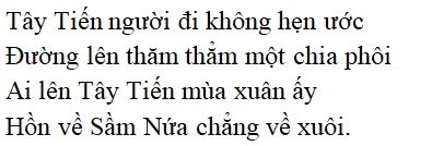 Bài thơ Tây tiến - Ngữ văn lớp 12