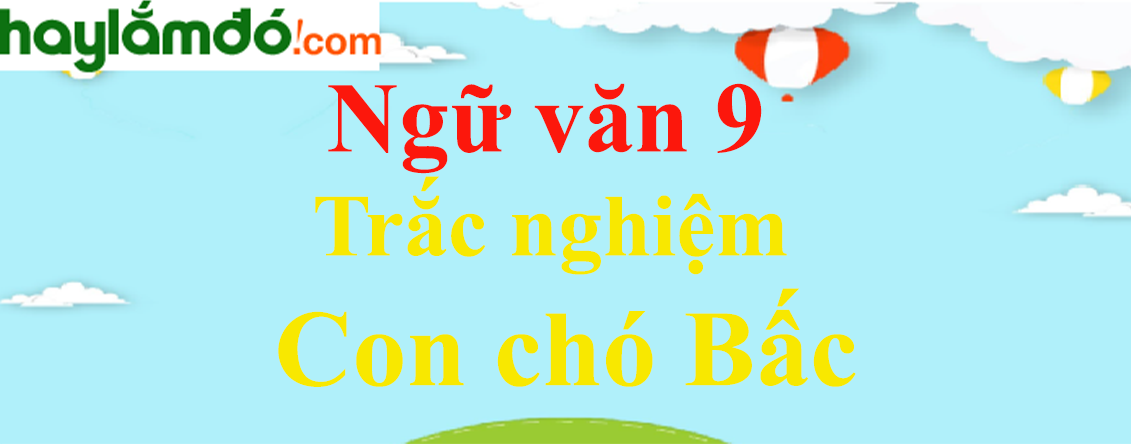 Trắc nghiệm Con chó Bấc có đáp án | Ngữ văn lớp 9