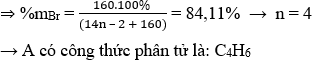 CH≡C-CH<sub>2</sub>-CH<sub>3</sub> + Br<sub>2</sub>  → CHBr=CBr-CH<sub>2</sub>-CH<sub>3</sub> | Cân bằng phương trình hóa học