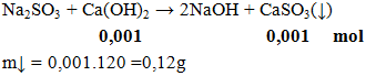 Na2SO3 + Ca(OH)2 → 2NaOH + CaSO3(↓) | Cân bằng phương trình hóa học